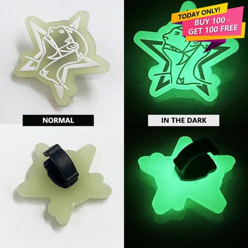 Custom Clip Shoe Charms - Glowing